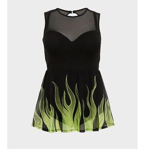 Torrid Disney Maleficent Underwire One Piece